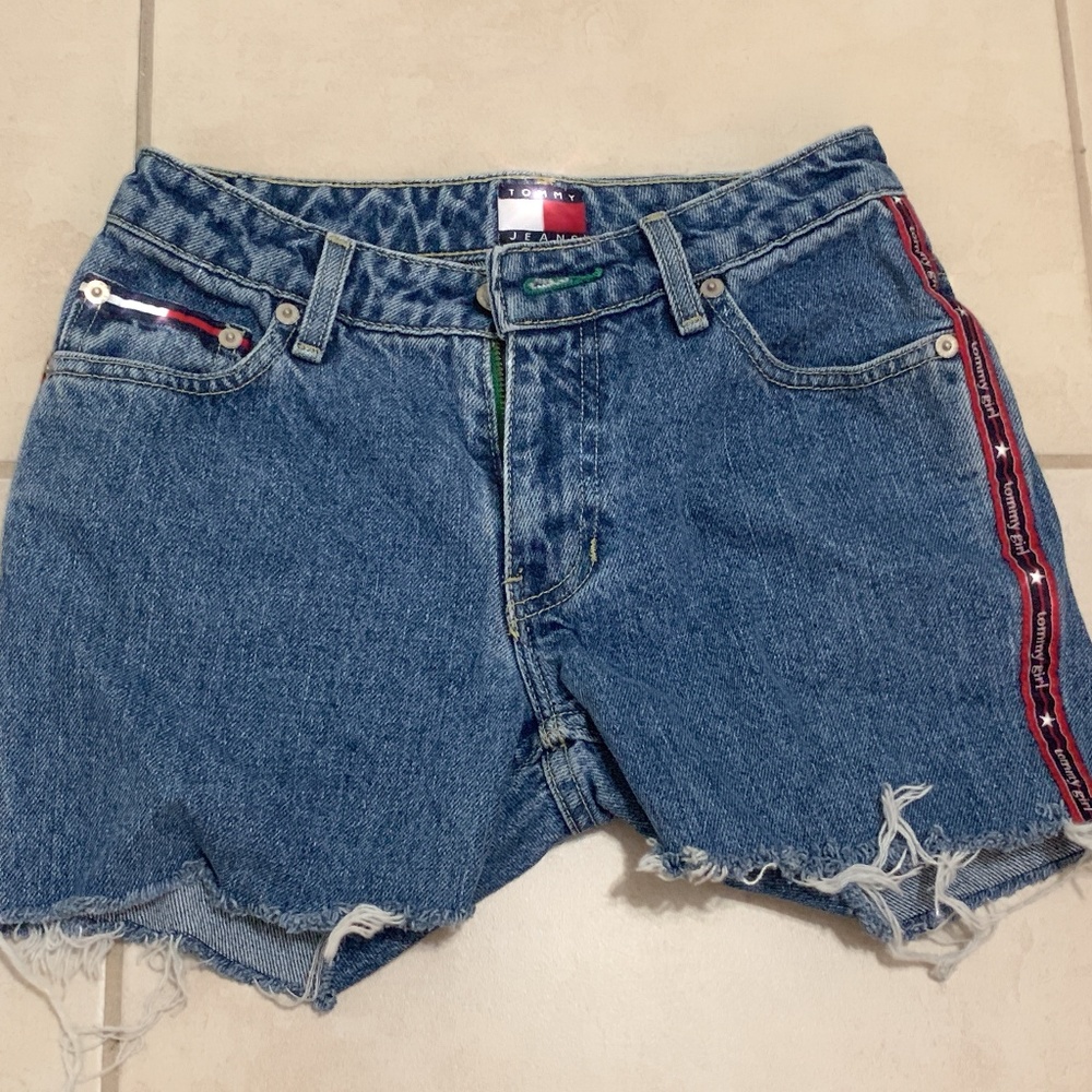 tommy hilfiger cut shorts
